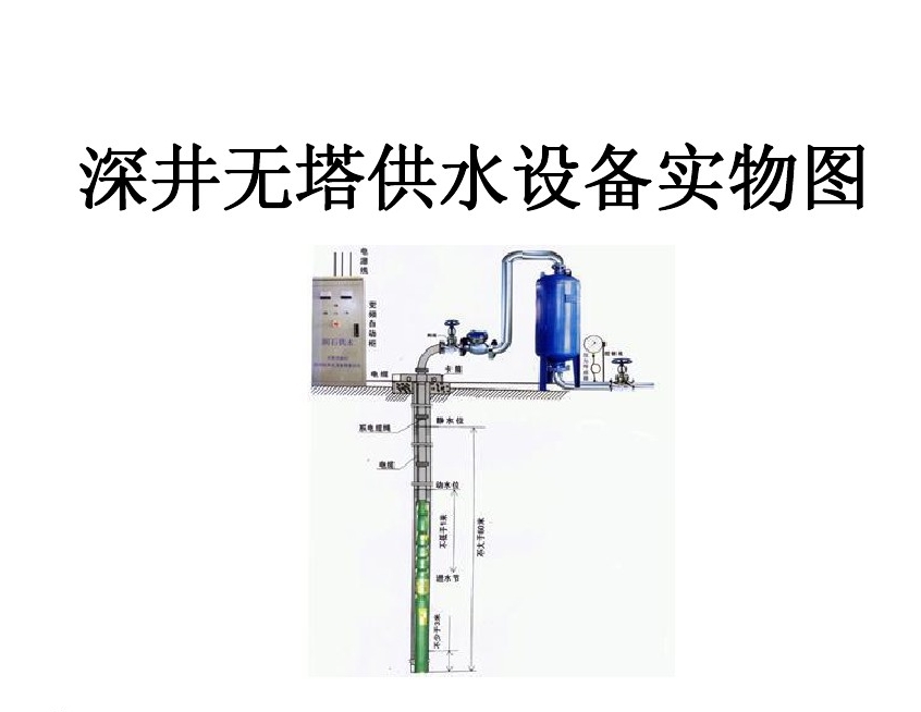 福州长乐区井泵无塔式供水设备